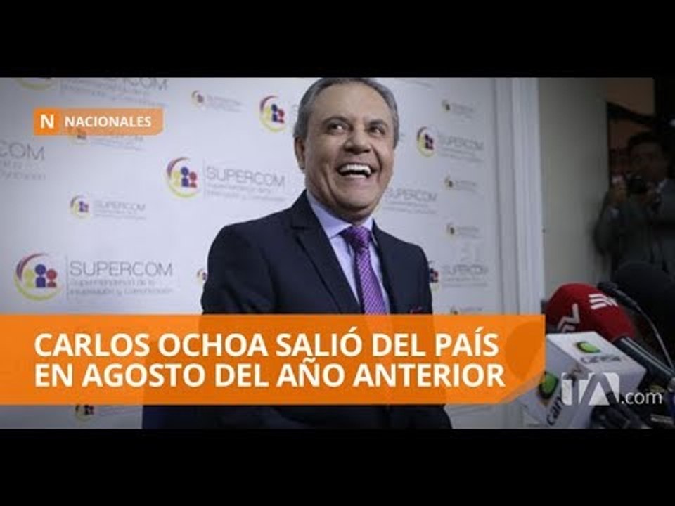 Dictan prisión preventiva contra Carlos Ochoa - Teleamazonas