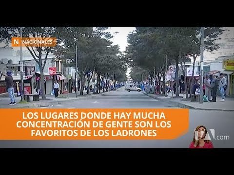 Robo de celulares y microtráfico se registran en Cotocollao - Teleamazonas