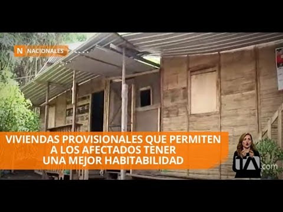 18 familias afectadas por sismo fueron beneficiadas con una vivienda - Teleamazonas