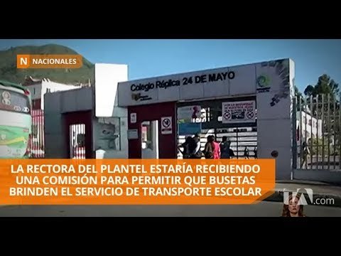 Preocupación por cobros indebidos en el Colegio Réplica 24 de Mayo - Teleamazonas