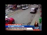 Nueva modalidad de robo de vehículo captada por cámara de seguridad -Teleamazonas