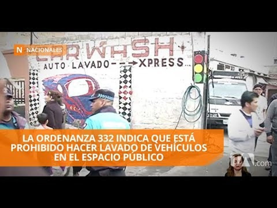 Lavadoras exprés fueron suspendidas en barrio Santa Rita  - Teleamazonas