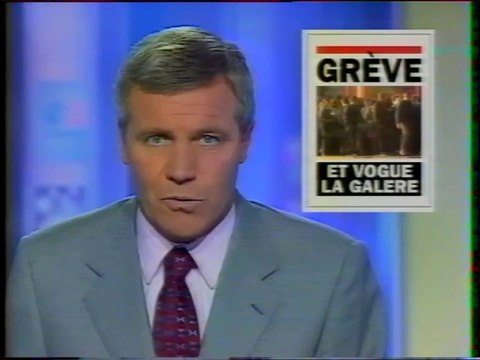 France 2 - 10 Octobre 1995 - Jingle pub, début JT 20H (Bruno Masure)