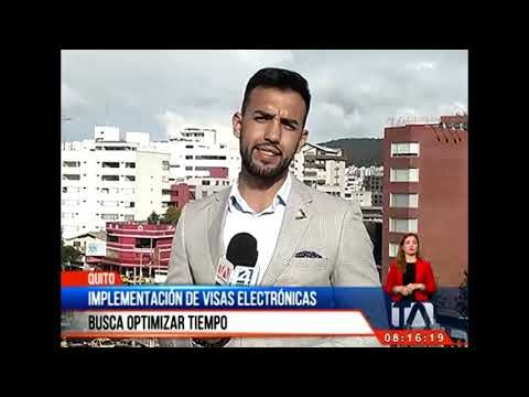 Ecuador entregó 20 000 visas electrónicas a extranjeros -Teleamazonas