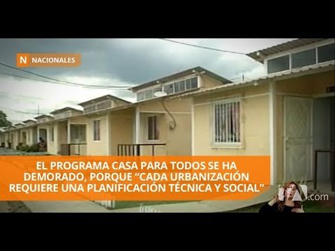 Presidente Moreno entregó 678 viviendas en plan Casa Para Todos - Teleamazonas