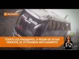 Un bus de pasajeros se accidentó y dejó cinco muertos y 25 heridos - Teleamazonas