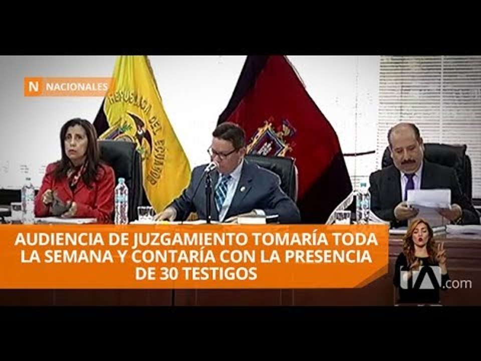 No aceptan procedimiento abreviado para exagentes de caso Balda - Teleamazonas