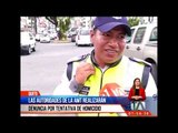 Un Agente Metropolitano de Tránsito fue atropellado en Calderón -Teleamazonas