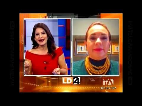 María Fernanda Espinosa analiza la situación de Venezuela y otros temas coyunturales