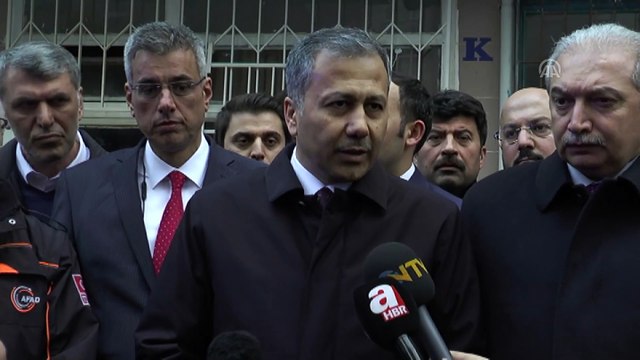 Kartal'da bina çöktü - İstanbul Valisi Yerlikaya - İSTANBUL