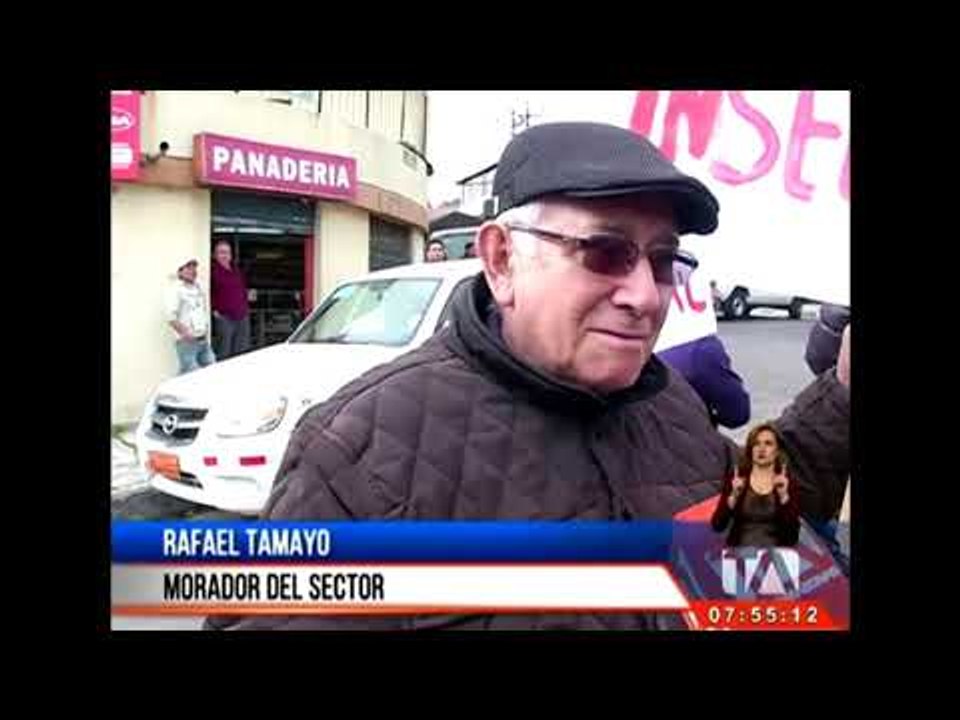 Ciudadanos reportan la construcción de casetas en medio de las veredas  -Teleamazonas