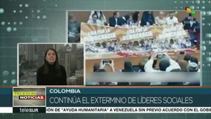 Asesinan a otro líder social en el Cauca, Colombia