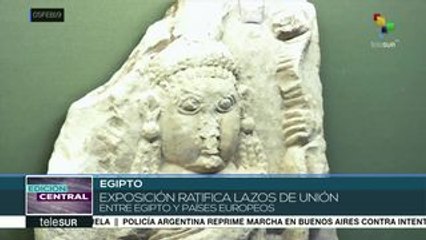 Exposición arqueológica muestra lazos entre Egipto, Italia y Francia