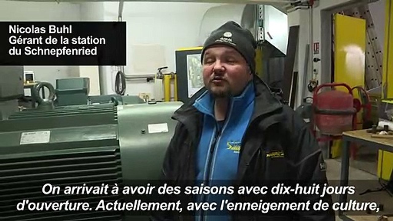Dans les Vosges, les stations de ski jouent leur saison au poker
