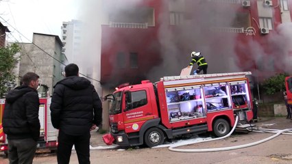 Plastik deposunda yangın - ADANA