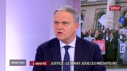 Justice : François-Noël Buffet dénonce le « côté obtus » de Belloubet