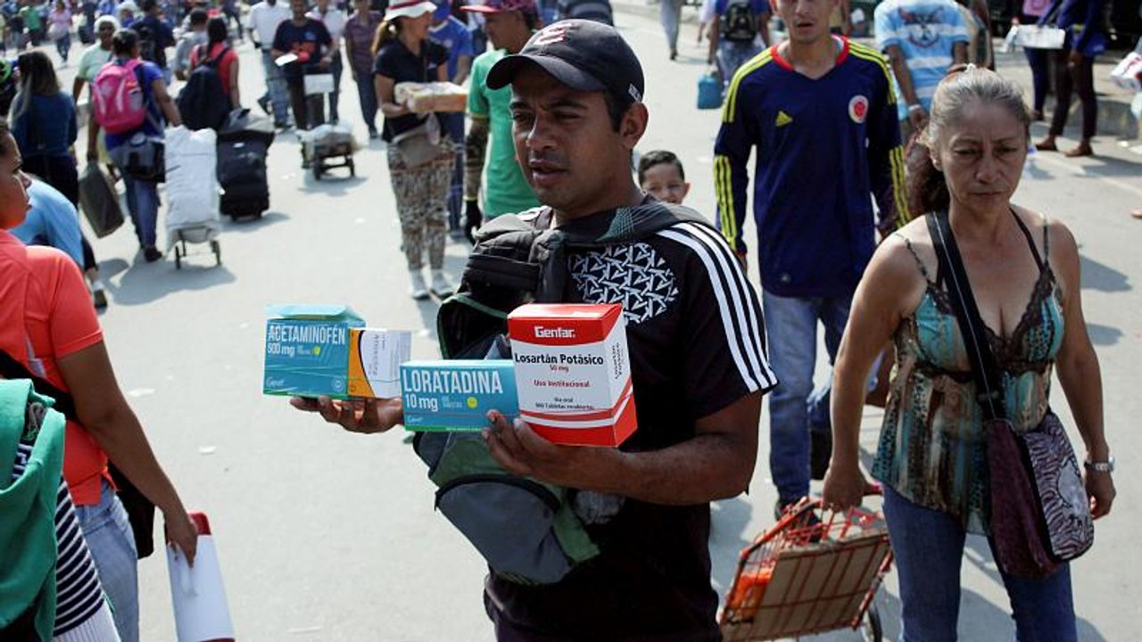 Venezuela: Hilfsgüterverteilung wird zur Bewährungsprobe für Guaidó