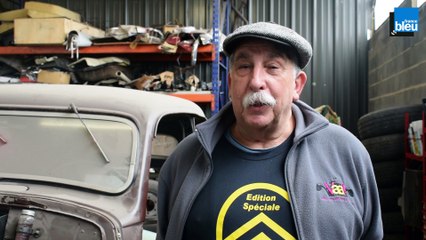 Patrick Costalunga, président du VaaP (Véhicules anciens à Périgueux)