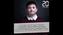 Joshua Trump, harcelé à cause de son nom, invité par Donald Trump. Un comble ?