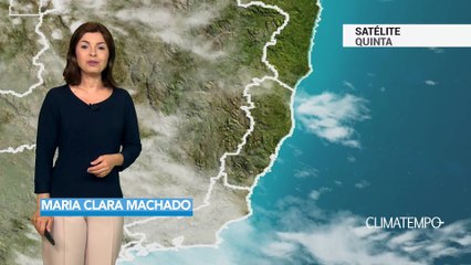 Previsão Grande Vitória – Pancadas de chuva com raios