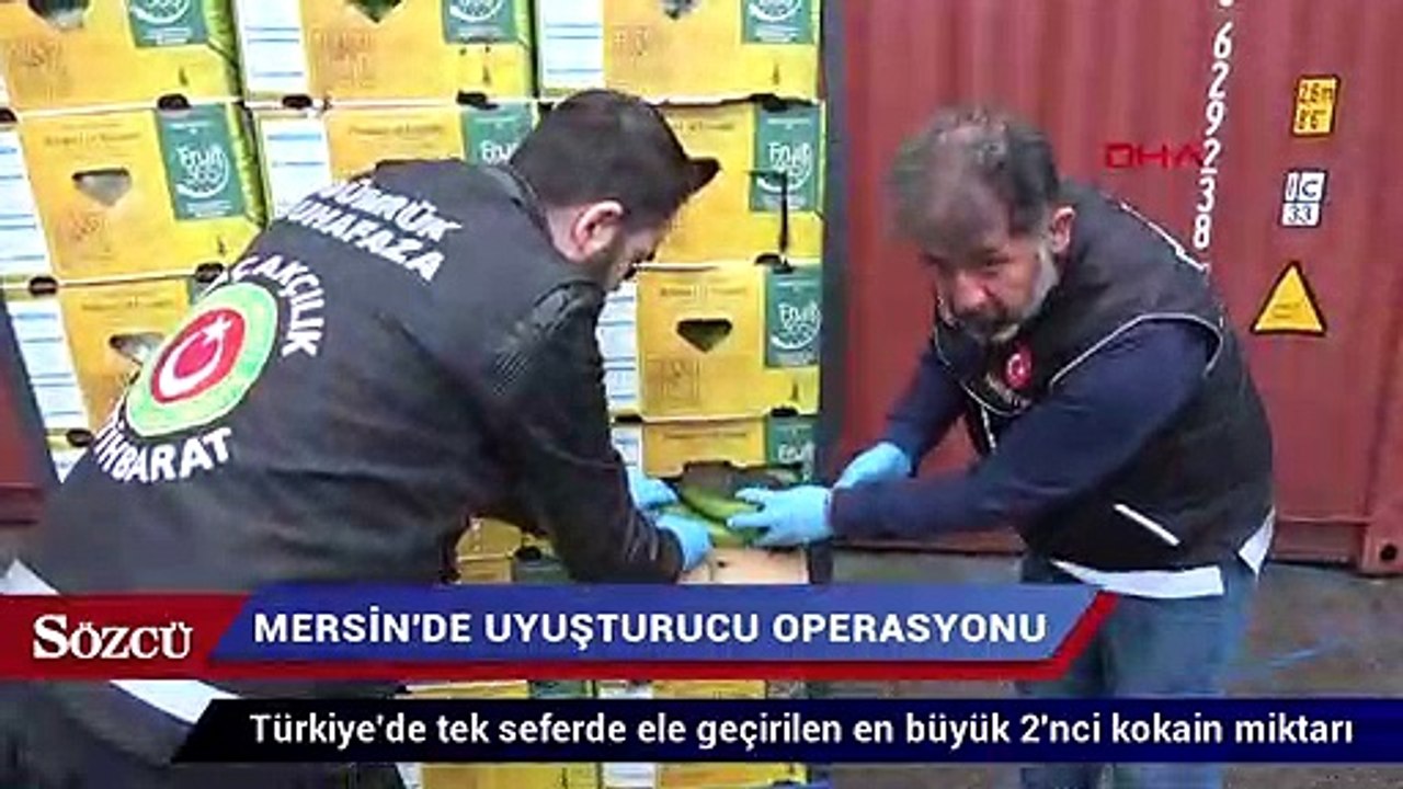 Kokainler muzlarla birlikte 10 bin km uzaktan gelmiş