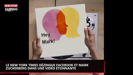 Le New York Times dézingue Facebook et Mark Zuckerberg dans une vidéo étonnante