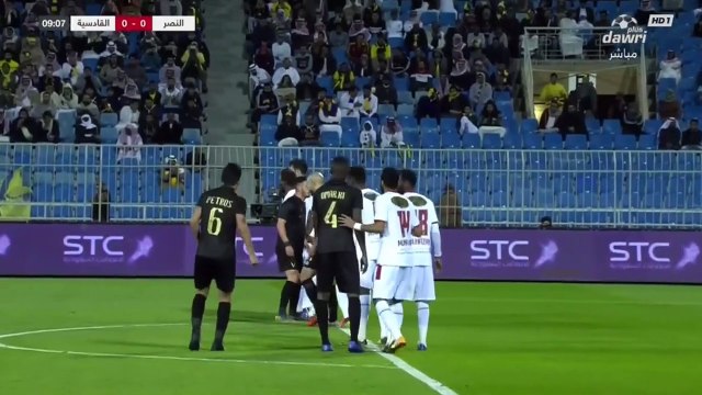 هدف النصر الأول ضد القادسية (عبدالرزاق حمدلله