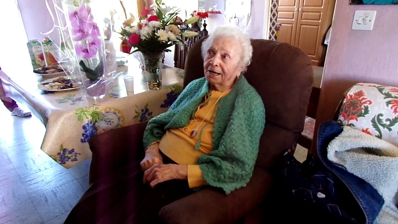 Sylvie, la centenaire de Toulon-sur-Arroux