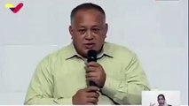 Diosdado Cabello aenaza a Guaidó