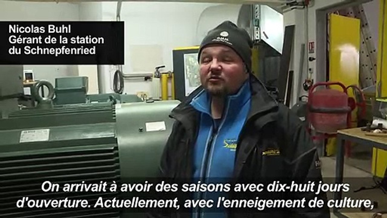 Dans les Vosges, les stations de ski jouent leur saison au poker