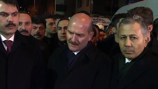 Soylu: 'Şu andaki tek gayretimiz göçük altındaki vatandaşlarımızı inşallah salimen çıkarabilmektir' - İSTANBUL