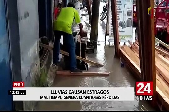 Lluvias continúan causando estragos en el interior del país