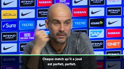 Man City - Guardiola : "Bernardo Silva est parfait"