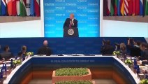 President Donald Trump At Global Coalition to Defeat ISIS