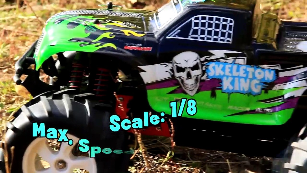 GIANT RC MONSTER TRUCK and Buggy Videos for kids by kids video official