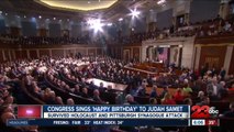 Congress sings 'Happy Birthday' to Holocaust, Pittsburgh synagogue attack survivor