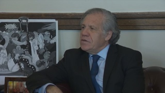 Almagro se reúne con cancilleres de Colombia y Brasil para tratar el envío de ayuda a Venezuela
