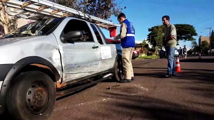 Siate atende mulher e criança feridas em colisão de trânsito