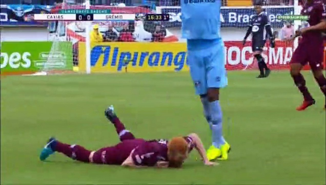 gremio 3x0 caxias 1 tempo gauchao 2019