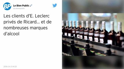 Ricard. Pourquoi la marque risque-t-elle d’être retirée des magasins Leclerc ?