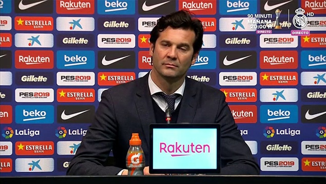 Solari: "Lucas Vázquez es solidario y valiente, es algo de lo que más valoro"