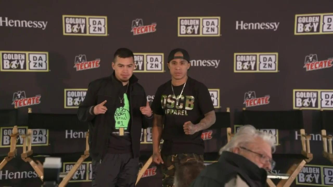 Genaro Gamez vs Ivan Delgado Face Off