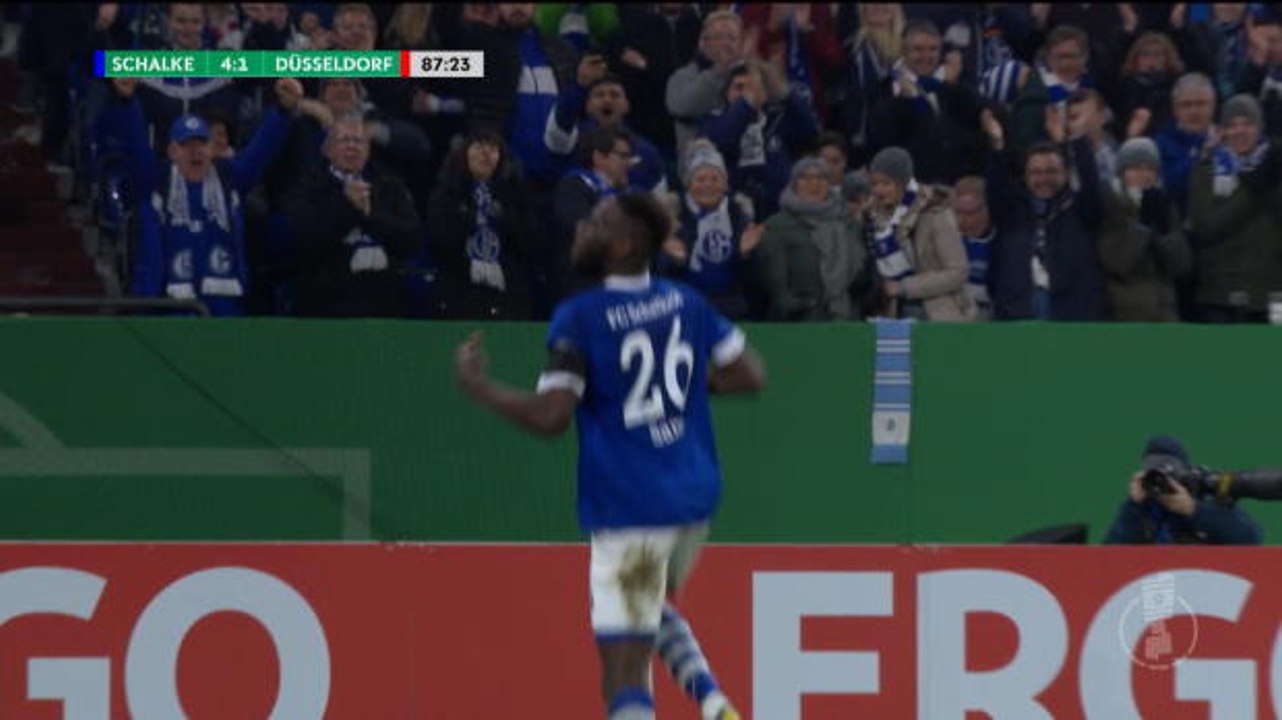 Schalke stroll into DFB Pokal quarter-finals