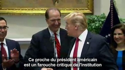 Banque mondiale: Trump choisit David Malpass comme candidat