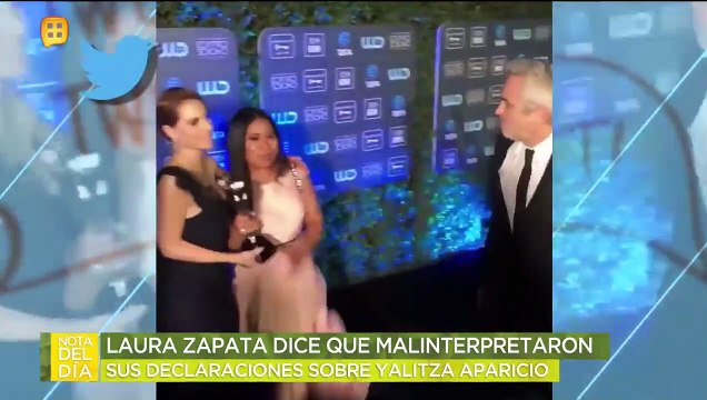 ¡TAMBIÉN SE DEFIENDE! Laura Zapata aclara su opinión por la nominación de Yalitza Aparicio al Oscar.