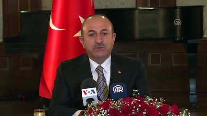 Dışişleri Bakanı Çavuşoğlu: 'Güvenli bölgeden kasıt teröristlere bir tampon bölge oluşturmak ise biz buna karşıyız' - WASHINGTON