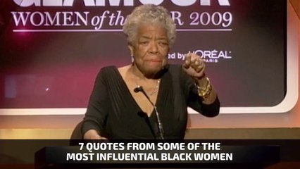 Thoughts From 7 Of The Most Influential Black Women