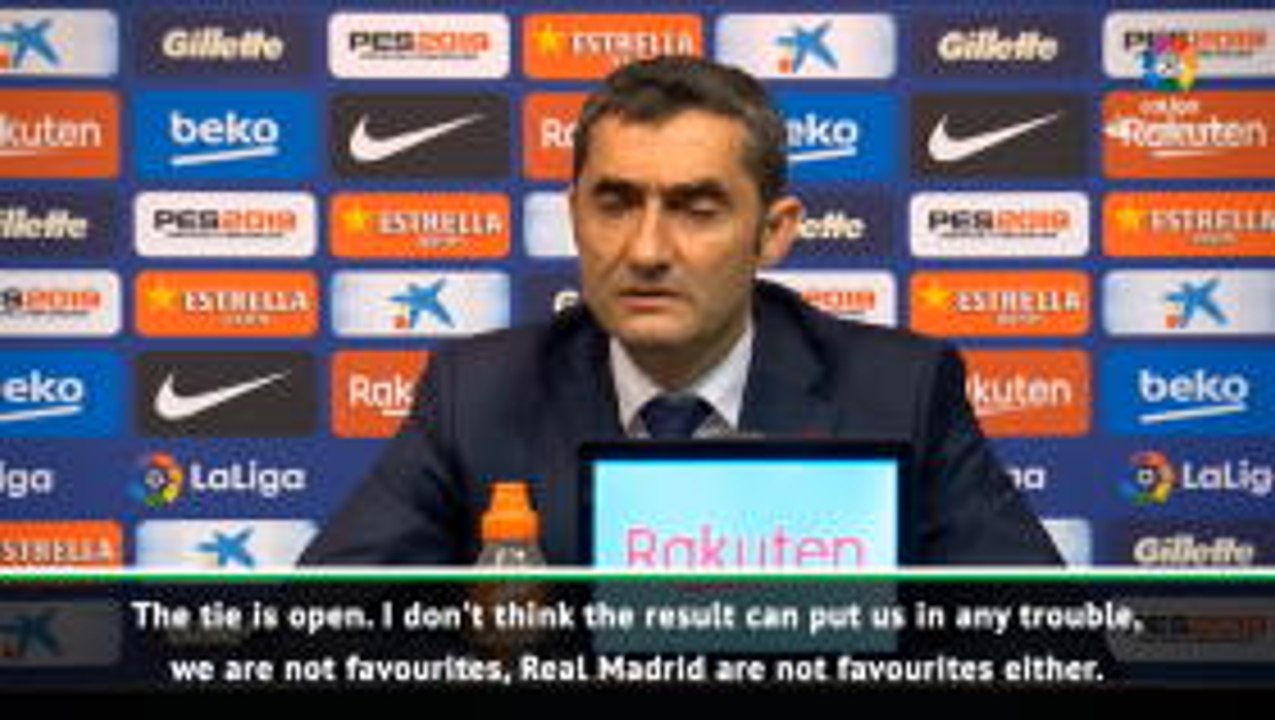 No favourites in Clasico Copa del Rey tie - Val...