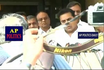 YS Jagan KTR Press Meet - AP Politics Daily