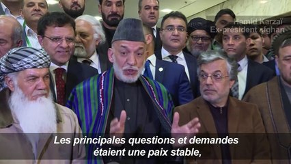 Moscou: talibans et responsables afghans se mettent d'accord